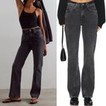Free People  Xena Jeans Black Sz 30 NWT Photo 1