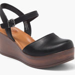 B.O.C Dalia Platform Wedge Clog Black Size 10 NEW Photo 0