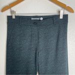 Betabrand  Black & Green Printed Career Pants Size Medium Petite Photo 1