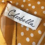 Cleobella  Mustard Polka Dot Scarf Top Multipurpose Versatile Photo 5