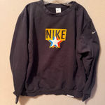 Nike  Multicolor Logo Long Sleeve Black Front XL Photo 0