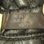 Alice + Olivia  Liliana Black Vegan Leather Faux Leather Paperbag Pants Size XS Photo 13