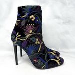 Giuseppe Zanotti Bimba Magdalena Floral Embroidered Stiletto Heeled Ankle Boots Photo 2