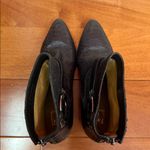 Frye  Women's Black Zoe Ring Short Smooth Full Grain/Snakeskin Boots Size 6.5 Photo 10