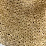 Loft Ann Taylor wheat colored woven jute hobo/ shoulder bag. Pockets. 16”by 11” Photo 1