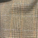 Talbots Vtg Talbot’s Blazer 100% Silk Plaid Houndstooth Grey Size 14 Petite Photo 3