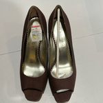 Rampage Size 8 Open Toe Heel 3.25” Front 0.5” Cork Photo 1