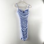 Windsor  Life Of The Party Rhinestone And Pearl Mini Dress Lavender Purple Medium Photo 5