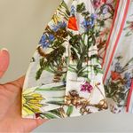 Aratta Silent Journey Embroidered Floral Shirt Kimono Size XL Green Size L Photo 3