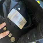 Free People  Reagan Button Fly Raw Hem Ankle‎ Jeans Black Pants Womens Size 26 Photo 8