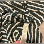 Free People  Beach One Body Un Corps Green Striped Oversized Tunic Top Linen Photo 7