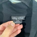 City Chic Women's Black Urban D Ring Shirt Dress Size M (18) Photo 4