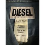 Diesel Authentic  Denim Shirt Dress Long Sleeve Size‎ 0/1 XXS Women's Blue Photo 6
