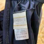 l*space L* Fringe Bandeau‎ Bikini Top Black Photo 3