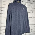 Nike Navy Blue Dri-FIT Swim Hoodie M Pullover Athletic UV Fall Streetwear Top Photo 1