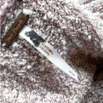 Free People  Good Day Cropped Sweater  Mauve Boucle Knit Size Small Photo 8