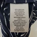 Cable & Gauge blue and white striped short sleeved shirt Photo 5