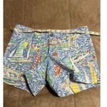 Lilly Pulitzer  Callahan Shorts Size 4 Island Vacation Beach 5-inch Inseam Chino Photo 6