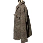 Madewell Bonded Flannel Shirt-Jacket in Cohancy Plaid Medium EUC Photo 3