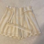 Francesca's Tan Paper bag Shorts Photo 0