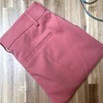 EXPRESS Columnist Tapered Mid Rise Salmon Pink Pants - Size 0S Photo 2