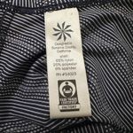 Athleta  navy blue & white pattern tank top size M Photo 8