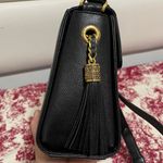 Valentino Garavani  Black Crossbody Bag with Gold Accents Photo 5