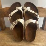 Birkenstock  Women's Mayari Birko-Flor Sandals EU 39 (Women’s 8-8.5) Pearl White Photo 8