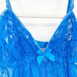 Frederick's of Hollywood Womens Lace Babydoll Chemise Lingerie Slip Dress Size M Photo 1
