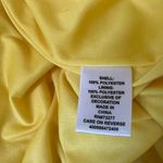 Cute Elle Yellow Summer Sleeveless Dress with Belt (Lined) Size S. Photo 4