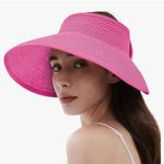 Anthropologie NWT  San Diego Hat Roll Up Visor Photo 0