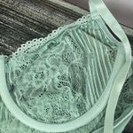 Blashe Aqua Blue Sheer Underwire Sleeveless Bodysuit L Size L Photo 2