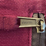 Duluth Trading Co. Crossbody Hipster Bag Canvas Messenger Burgundy OutdoorTravel Red Photo 5