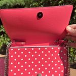 Kate Spade Pink Polka Dot Saffiano Crossbody Bag NWT – Removable Strap Photo 4
