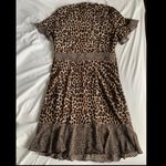 Michael Kors 🐆 Mix Cheetah Ruffled Dress 👗 Photo 2
