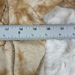 Indigo Moon Vintage Moon Tan Tie Dye Floral Applique Sequin Boho LIned Jacket sm White Photo 10