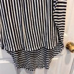 Splendid  X Margherita Lined Linen Striped High Low Wrap Tie Skirt Resortwear L Photo 3