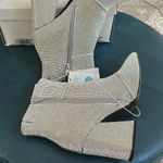 A New Day NWT Women's Silver Ankle Boots 9.5 Photo 5