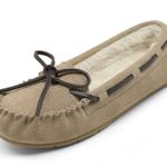 Dream Paris Dream Psirs Faux Suede Moccasin Slippers women’s size 11 Photo 0