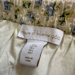 House of Harlow 1960 Blue Floral Midi Skirt White Size L Photo 4