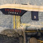 Tommy Hilfiger Tommy Jeans Vtg Light Jean Skirts Raw Edge Sz 9 Medium Photo 7