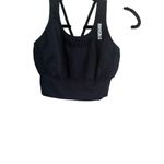 Gymshark Black Sports Bra Thick Straps Supportive Band Photo 10