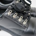 Bongo Vintage 90s Black Leather Oxford Shoes Photo 5