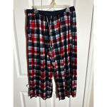 Nautica  Plaid Pajama Set XL Red Blue Photo 3