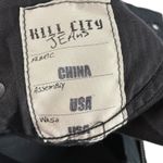 Kill City Skinny Jeans Black Mesh Panel Moto Style Women's Size 27 Photo 9