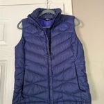 The North Face  Purple Puffer Vest jacket 550 Photo 0