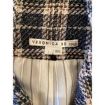 Veronica Beard  Enzo Dickey Oversized Plaid heavy knit tweed Vest Sz Large Photo 3