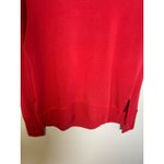 Athleta Coaster Luxe Red Stripe Sweatshirt Size Small Athleisure Winter Cozy Photo 4