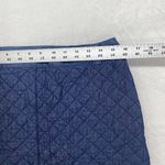 Brooks Brothers  Red Fleece skirt‎ Womens 10 Quilted Denim side zip Photo 1