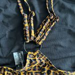 Kendall + Kylie Ring Back V-Neck One Piece Swimsuit Size M, New w/Tag $120 Photo 6